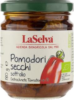 LaSelva Suszone pomidory w oliwie 180g BIO