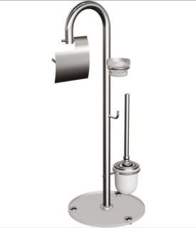 Classic Zestaw toaletowy WC stojący mosiądz chromowany Andex Classic Zestaw toaletowy WC stojący mosiądz chrom