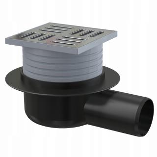 AlcaPlast Kratka ściekowa 105x105/50 mm odpływ boczny APV26