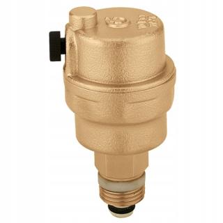 Caleffi ROBOCAL Odpowietrznik automatyczny z zaworem stopowym 1/2 502543