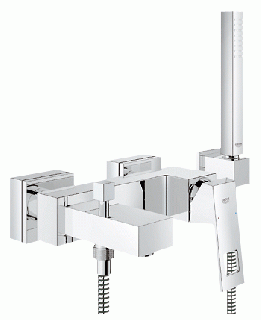 GROHE Eurocube  jednouchwytowa bateria wannowa