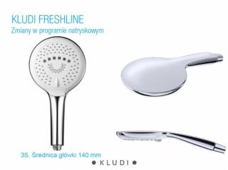 KLUDI FRESHLINE rączka natrysku 3S   CHROM