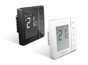 SALUS VS35B Przewodowy cyfrowy regulator temperatury CZARNY