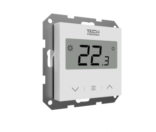TECH F-2Z V1 przewodowy regulator pokojowy BIAŁY