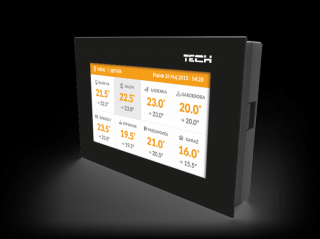 TECH M-7 Przewodowy panel kontrolny do listwy L-7 (montaż podtynkowy)