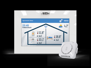 TECH ST-2801 WiFi regulator pokojowy OpenTherm BIAŁY