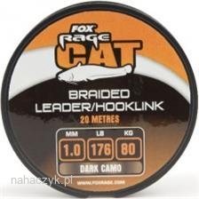 Fox Braid Leader Hooklink 1mm 80kg
