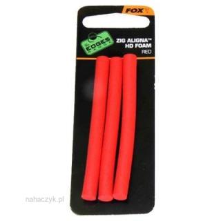 Fox Zig Aligna Foam x 3 red