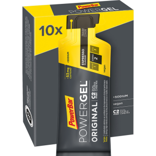 Żel energetyczny z kofeiną 10 szt. PowerGel 41g KAWA(ESPRESSO)