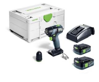 Festool Akumulatorowa wiertarko-wkrętarka TXS 12 2,5-Plus