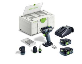 Festool Akumulatorowa wiertarko-wkrętarka TXS 12 2,5-Set