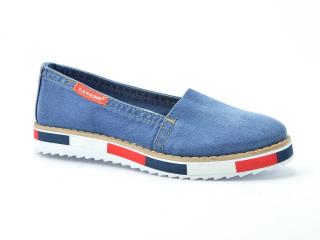 Baleriny  Lanqier 40C210 jeans