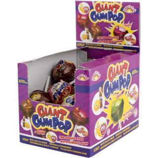 Duże Lizaki Giant Gum Pop Sweet'n Fun 25 x 30g