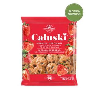 Pierniki Toruńskie Całuski Truskawkowe Kopernik 140g