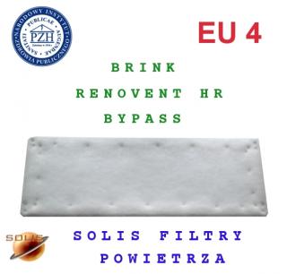 Filtr płaski G4 - BRINK RENOVENT - 495x235 FF-4/495/235