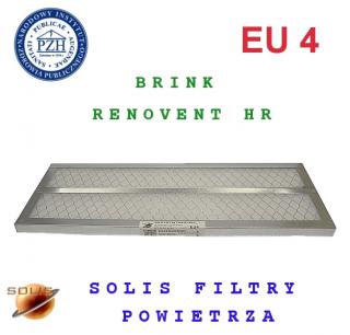 Filtry kasetowe G4 BRINK RENOVENT; 415x235x20 FKA-4-Brink