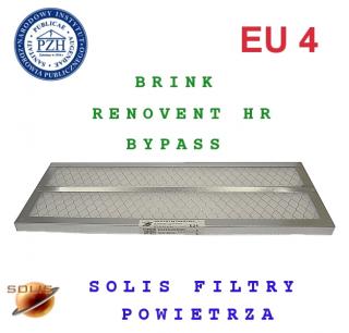 Filtry kasetowe G4 BRINK RENOVENT; 495x235x20 FKA-4-Brink