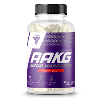 AAKG MEGA HARDCORE 120kaps. - Trec Nutrition