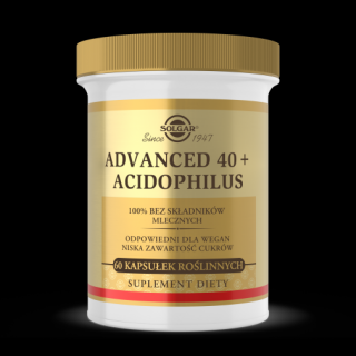 ADVANCED 40+ ACIDOPHILUS 60K - Solgar