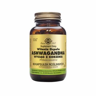 ASHWAGANDHA - WITANIA OSPAŁA 60 kaps. - Solgar