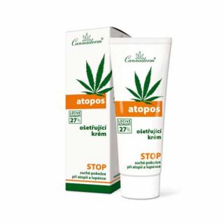 ATOPOS KREM NA AZS I ŁUSZCZYCĘ 75g - Cannaderm