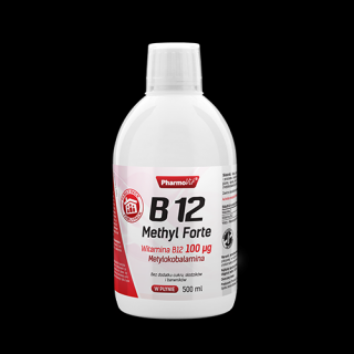 B12 Methyl Forte Witamina B12 100 µg 500ml - Pharmovit