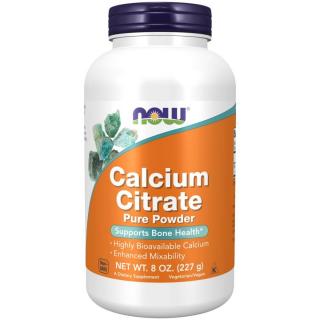 CALCIUM CITRAT 227g - Now Foods