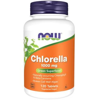 CHLORELLA 1000mg 120 tabl - Now Foods
