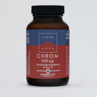 Chrom 200 mcg 100 vege kaps - Terranova