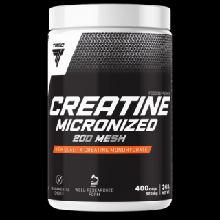 CREATINE MICRONIZED 200 MESH - 400kaps. Trec Nutrition