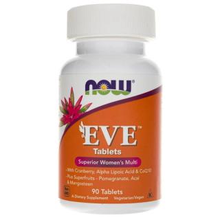 EVE Multivitamins 90 tabl. - Now Foods