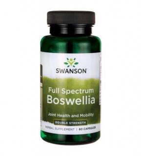 FULL SPECTRUM BOSWELLIA DOUBLE STRENGTH 60 kap - Swanson