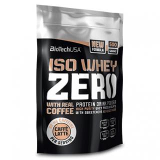 ISO WHEY ZERO CAFFE LATTE 500g - BioTech USA