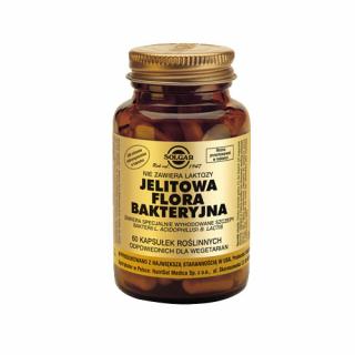 JELITOWA FLORA BAKTERYJNA 60 kaps. - Solgar