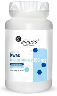 Kwas hialuronowy niskocząsteczkowy 150 mg x 100 tabletek vege