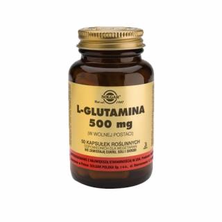 L-GLUTAMINA 500mg 50kaps. - Solgar