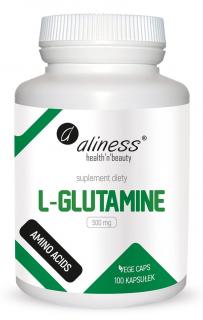 L-Glutamine 500 mg x 100 Vege caps. - Aliness