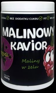 MALINOWY KAWIOR - FRUŻELINA, DŻEMIK 1000g - Przygoda