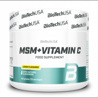 MSM + VITAMIN C 150g - BioTech USA