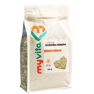 NASIONA KONOPI ŁUSKANE 500g - MyVita