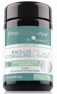 ProbioBALANCE, Dental do ssania 10mld x 90 vege tabs. - Aliness