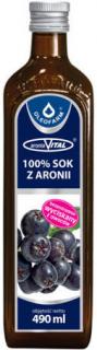 SOK Z OWOCÓW ARONII 100% aroniaVital 490ml - Oleofarm