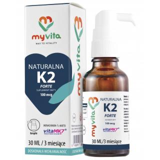 WITAMINA K2 MK-7 30ml - MyVita