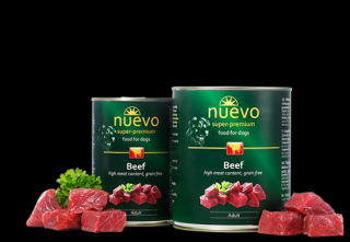 NUEVO Adult Beef 24x800g Wołowina