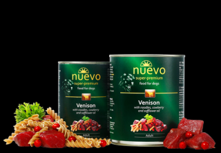 NUEVO Adult Venison 400g Dziczyzna