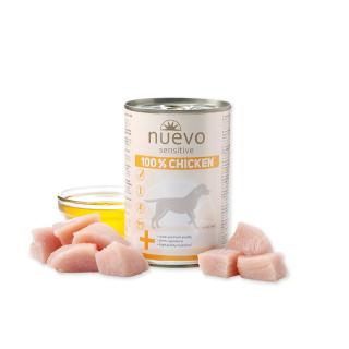 NUEVO CHICKEN Sensitive 24x400g Kurczak