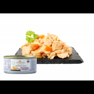 NUEVO Homemade Filets Salmon with carrots 70g