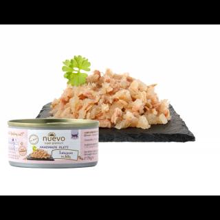 NUEVO Homemade Filets Tuna pure in Jelly 12x70g