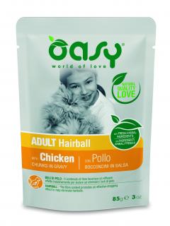 OASY Lifestage Cat Adult saszetka Hairball 85g