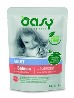 OASY Lifestage Cat Adult saszetka Łosoś 85g